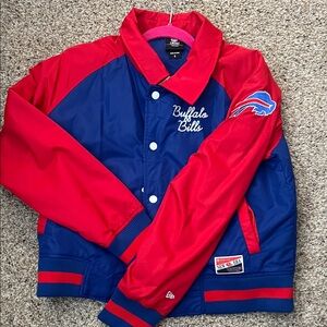 NFL Buffalo Bills Red and Blue Varsity Jacket